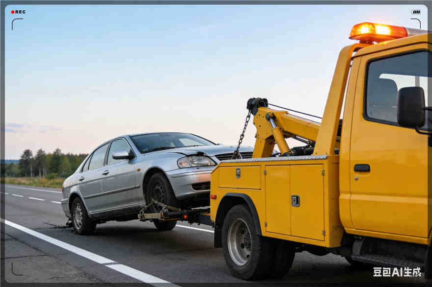 辽阳县拖车救援电话【案例】